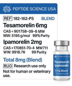 Tesamorelin, Ipamorelin 8mg (Blend)2mg  | 5mg  | 10mg