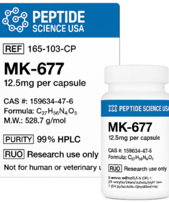 MK-677 (Ibutamoren) 12.5mg (60 Capsules)