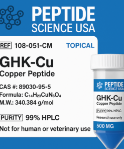 GHK (GHK-Cu) 200mg Copper Peptide (Twist Off Cap)