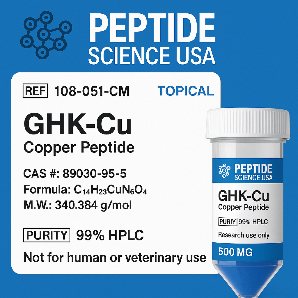 GHK (GHK-Cu) 200mg Copper Peptide (Twist Off Cap) GHK (GHK-Cu) 200mg Copper Peptide (Twist Off Cap)