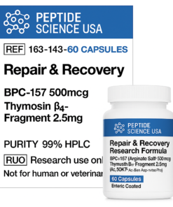 Repair and Recovery (60 Capsules) (Stable BPC-157 Arginate, Thymosin Beta-4 Fragment)