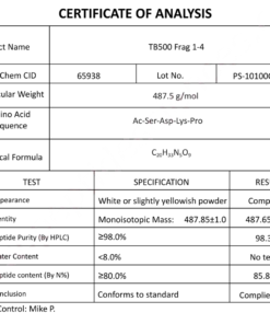 Sermorelin, GHRP-6, GHRP-2 9mg (Blend)