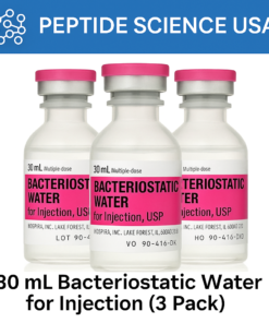 30ml Bacteriostatic Water for Injection (3 pack)