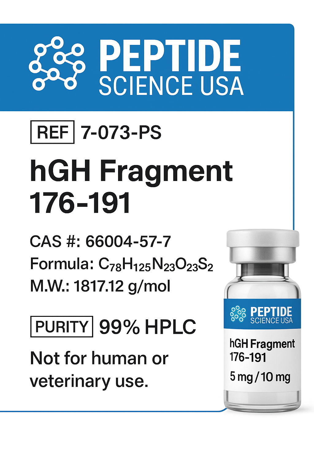 Fragment 176-1915mg | 10mg Fragment 176-1915mg | 10mg