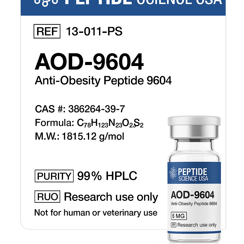 AOD9604 6mg | 2mg | 5mg AOD9604 6mg | 2mg | 5mg