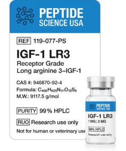 IGF-1 LR3 (Receptor Grade) 1mg | 2mg