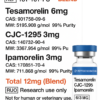 Tesamorelin, CJC1295, Ipamorelin 12mg (Blend)