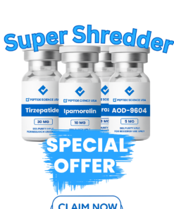 Super Shredder

1x Tirzepatide 30MG 2x AOD-9604 5MG 1x Tesamorelin 10MG




1 × Tirzepatide (30MG) =$218.







1 × IPAMORELIN (10 MG)=$62.






2 × AOD 9604 (5MG)=$60x2=($120.00).




Total $400.